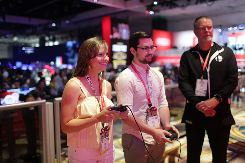 E3 hands on demo players